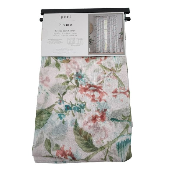 Peri Home 2 pocket Rod Panels 37 x 84 NEW - Picture 1 of 3